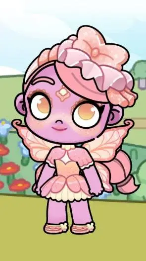 ai character: Cata🪷🦋 background