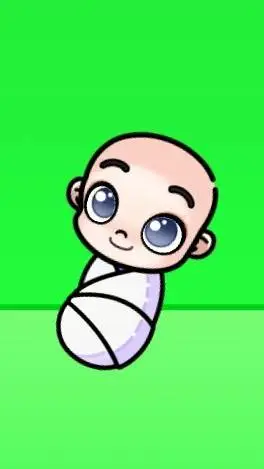 ai character: Bayi susu background