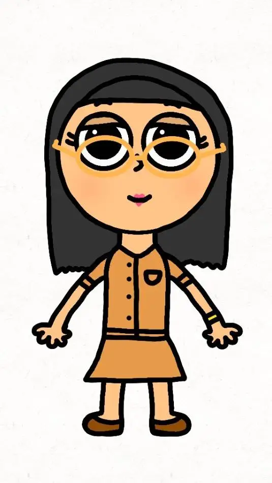 ai character: Bu guru Meya background