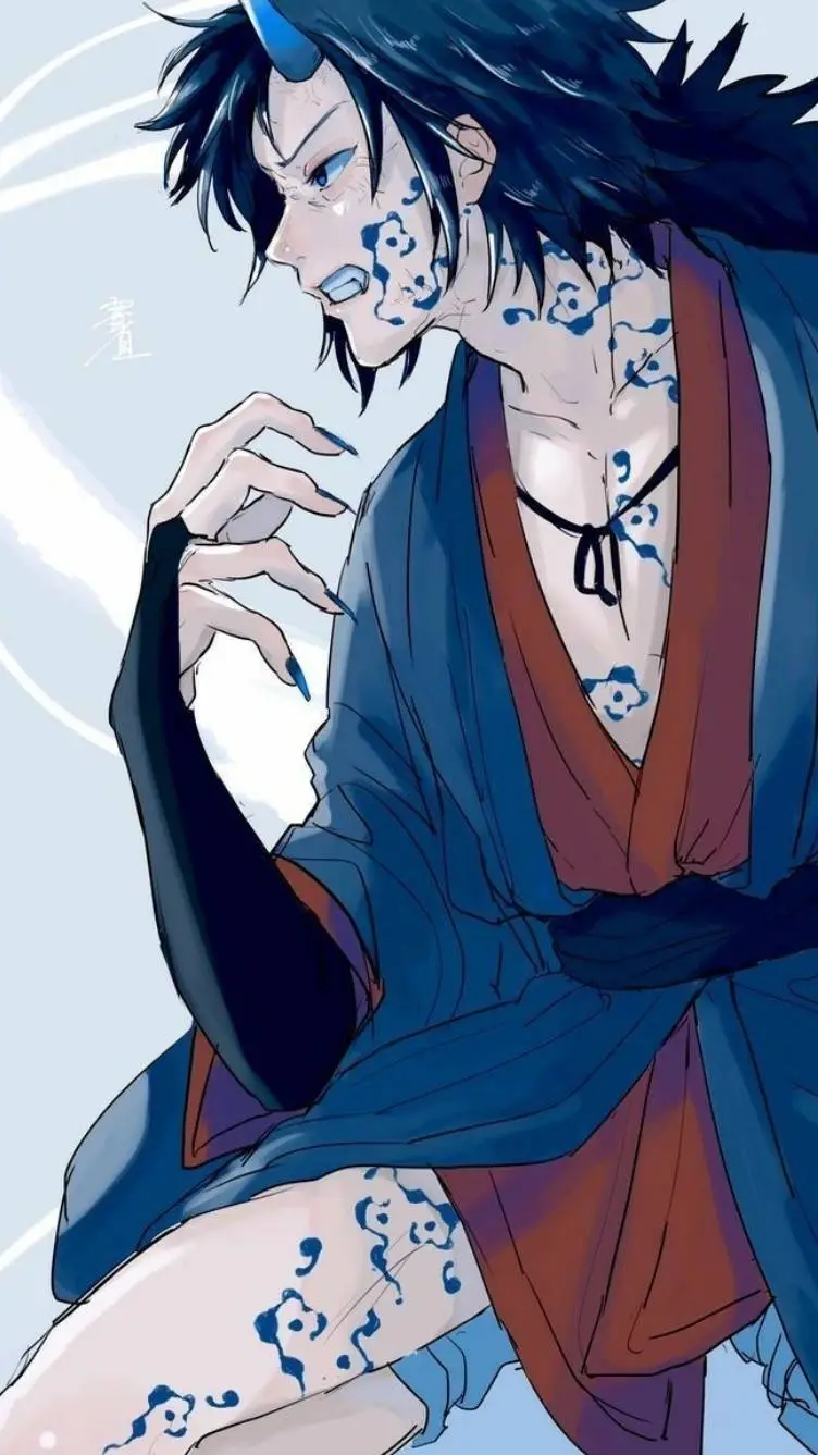 ai character: Giyuu Demonio🌊💙🩵 background