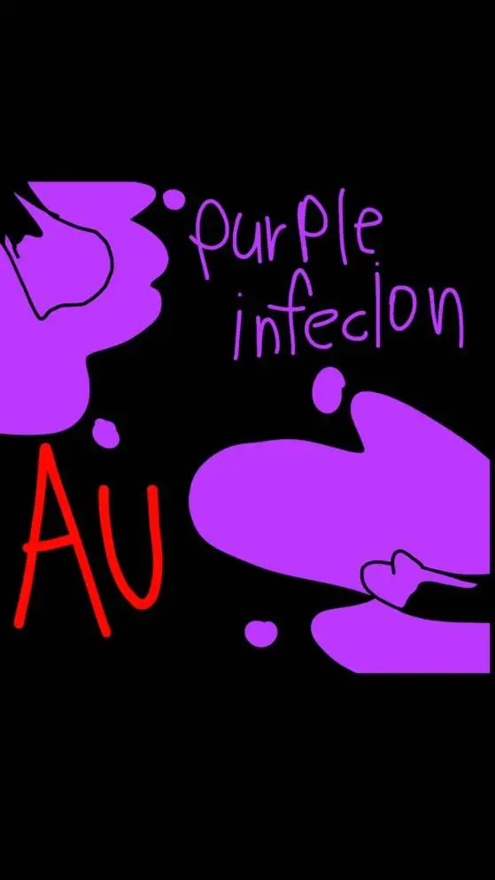 ai character: Purple inf au dw background