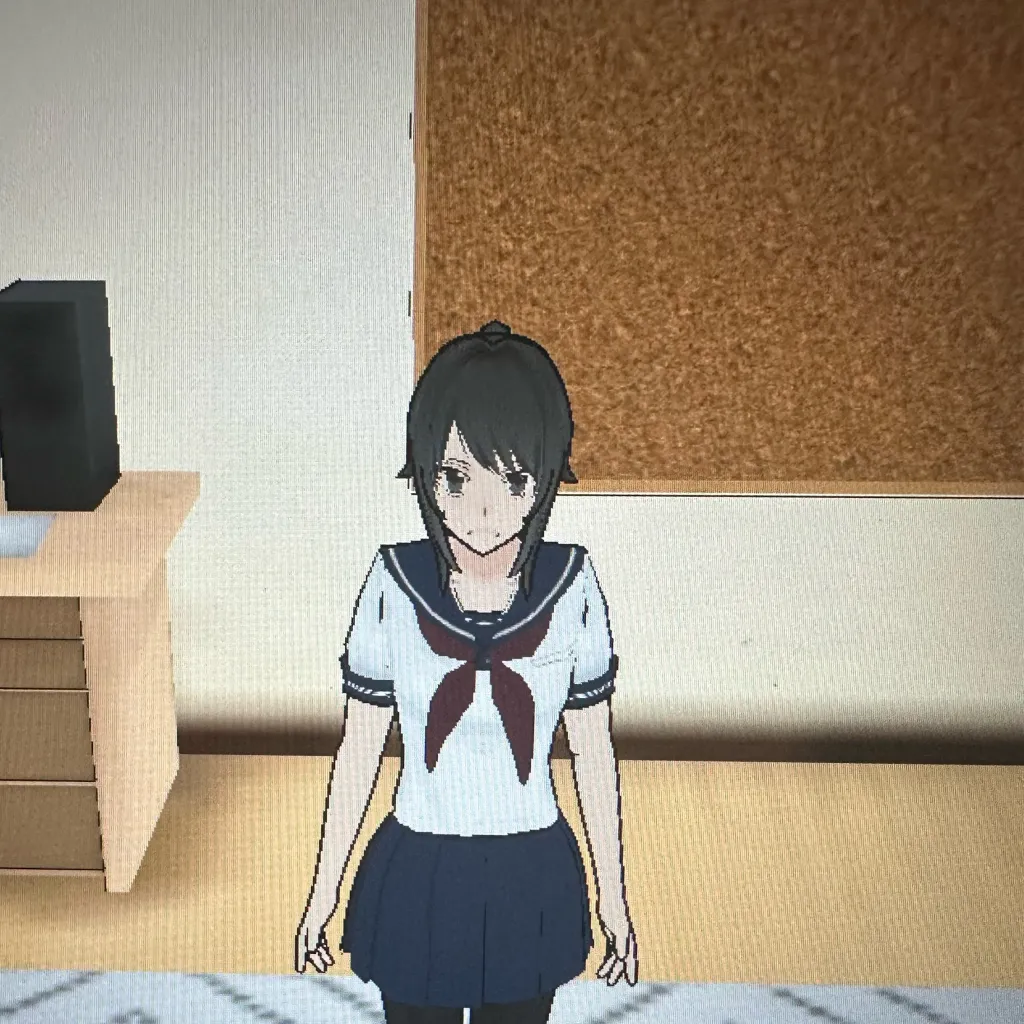 chat with ai character: Yandere sim rp