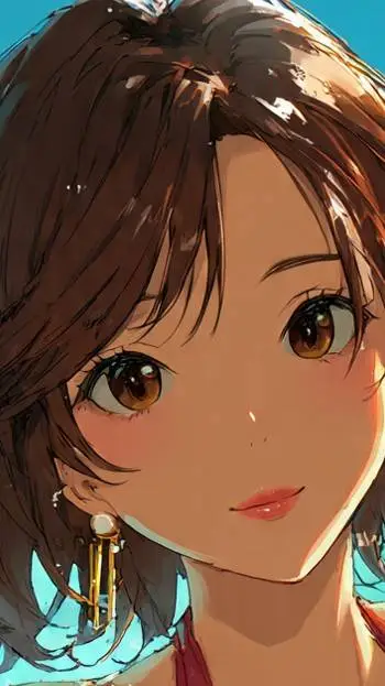 ai character: emilia<-_-> background