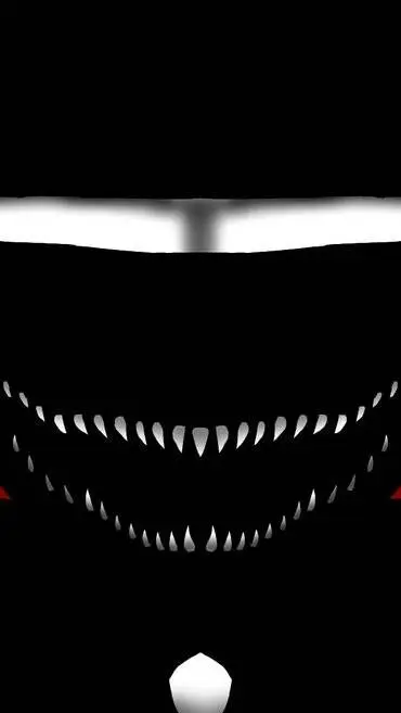 ai character: black background