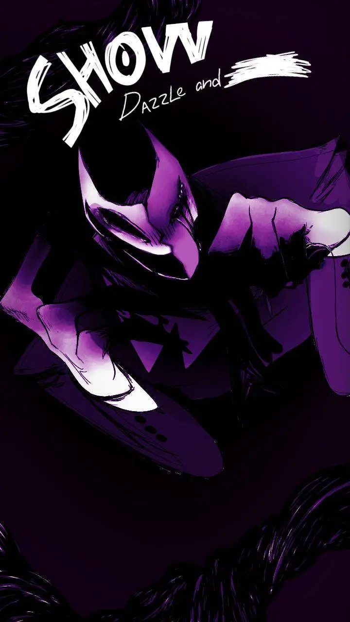 ai character: T razzle&dazzle background