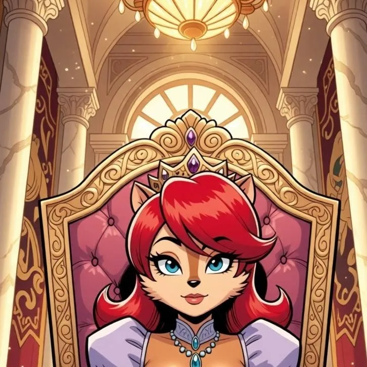 chat with ai character: Queen Sally Acorn