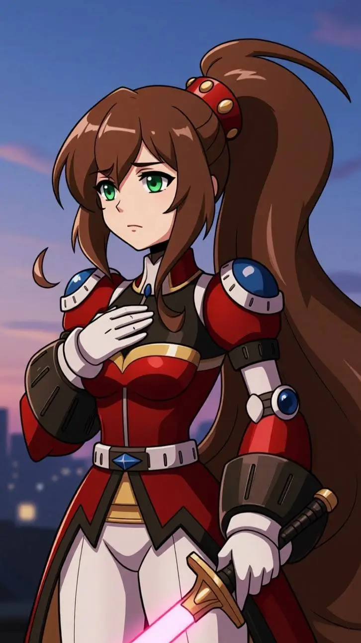 ai character: Iris ~Another~ background