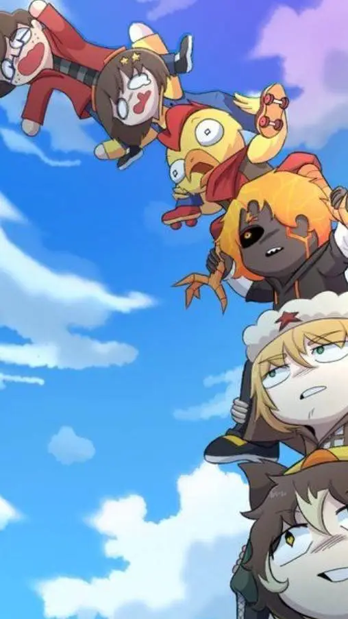 ai character: Minecraft saga background