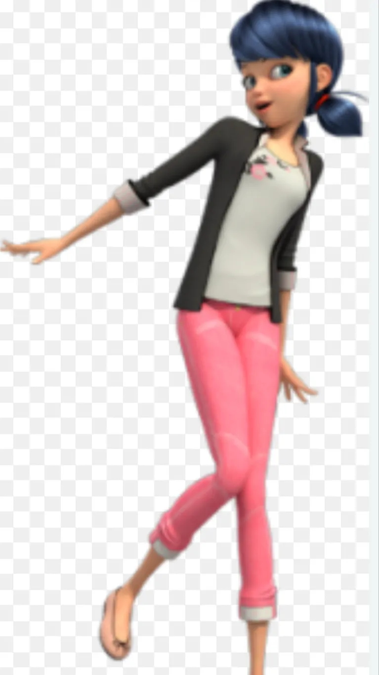 ai character: Marinette-dupain background
