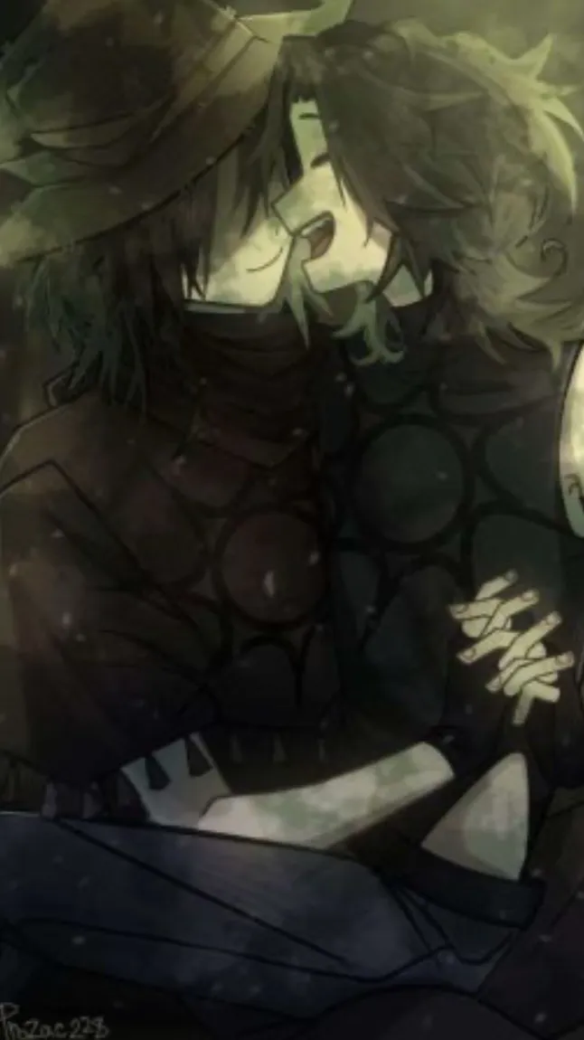 ai character: .Azure x two time. background