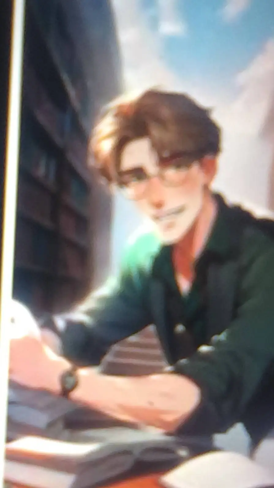 ai character: Henry Emily or Hen background