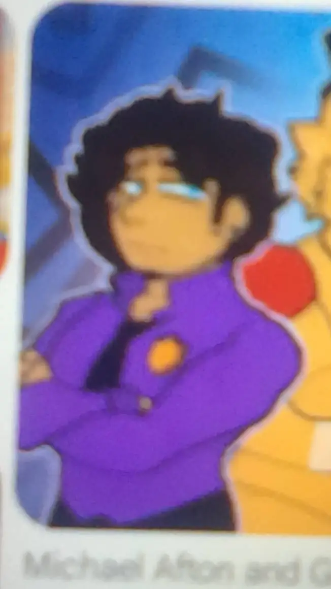 ai character: Michael Afton TSBS background