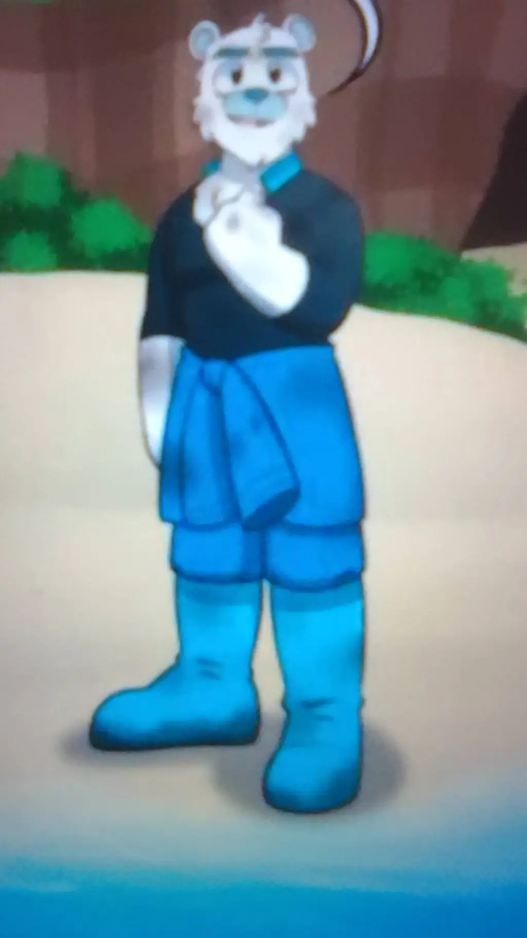 ai character: Captain Barnacles  background