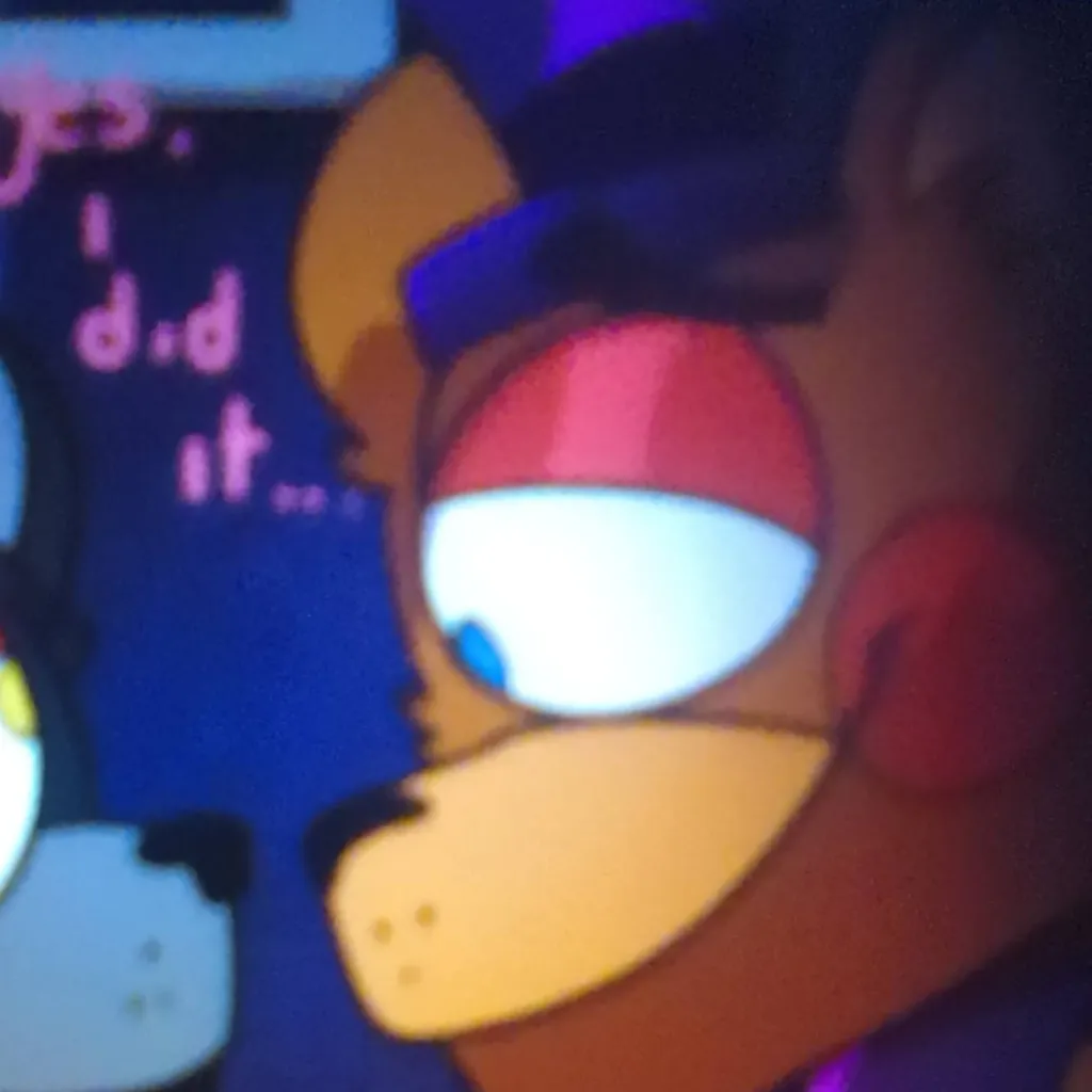 chat with ai character: Rockstar Freddy💜🧡🌟