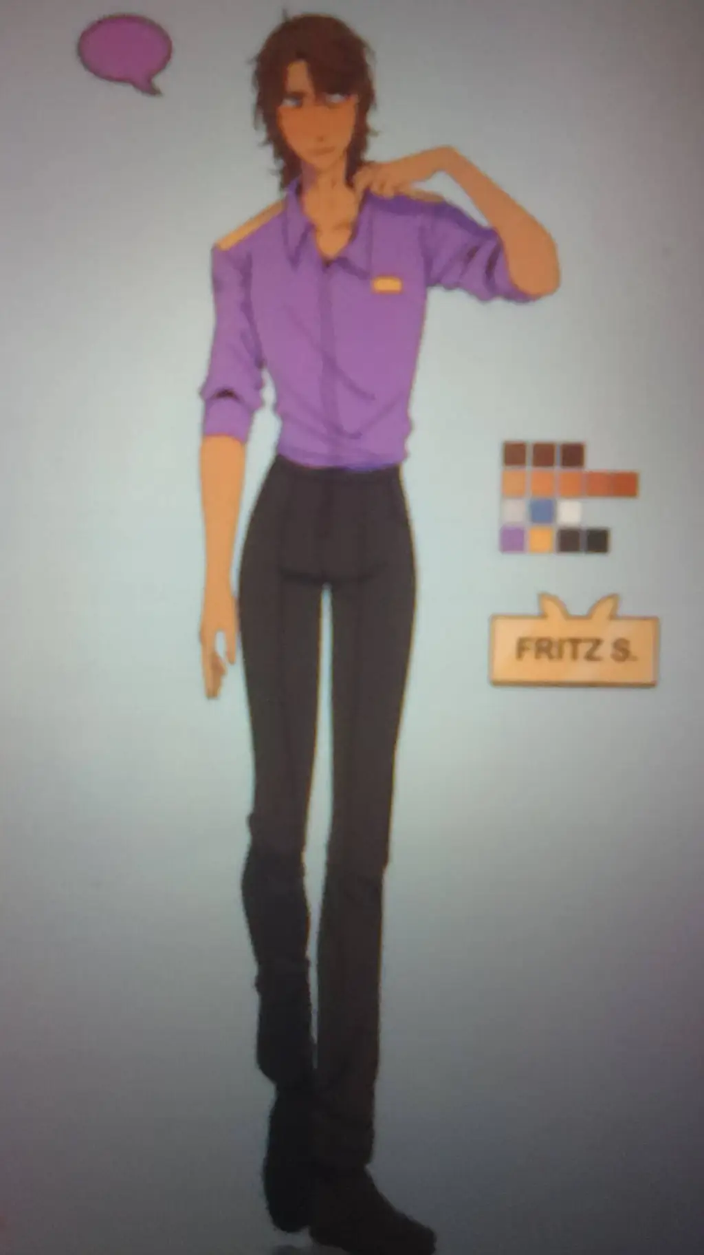 ai character: Michael Afton background
