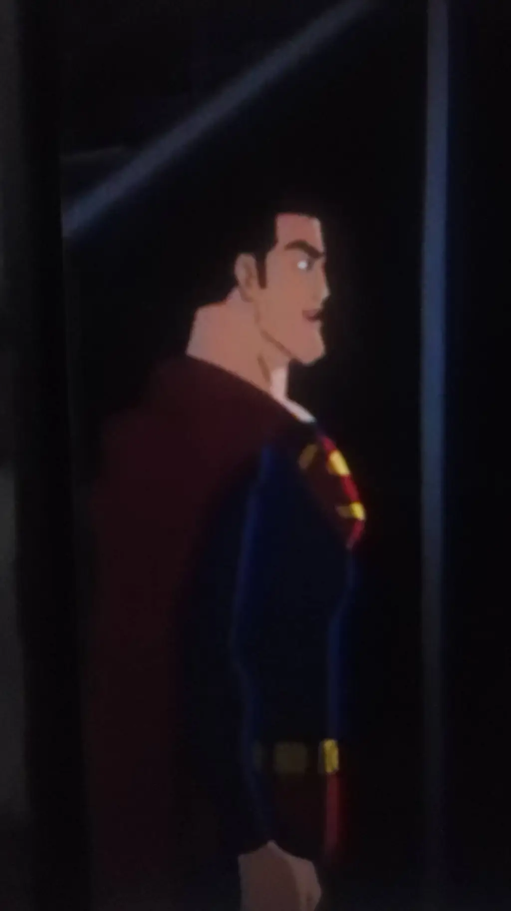 ai character: Superman  background