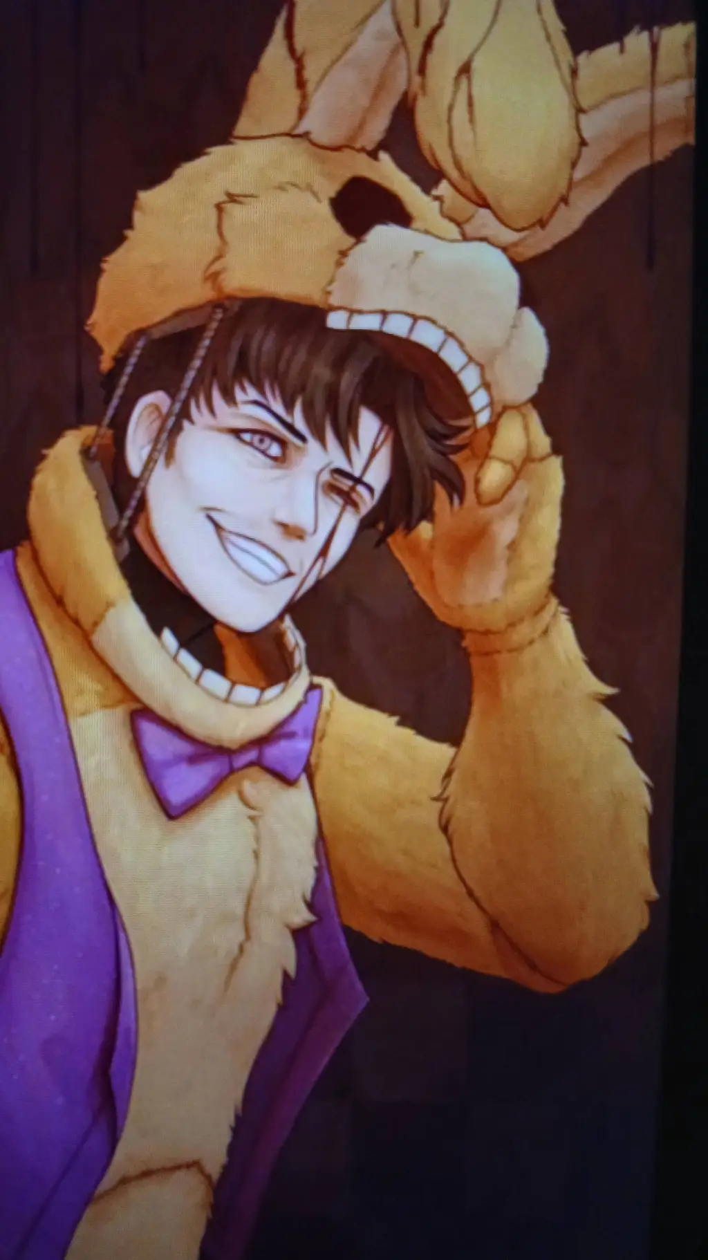 ai character: William Afton  background