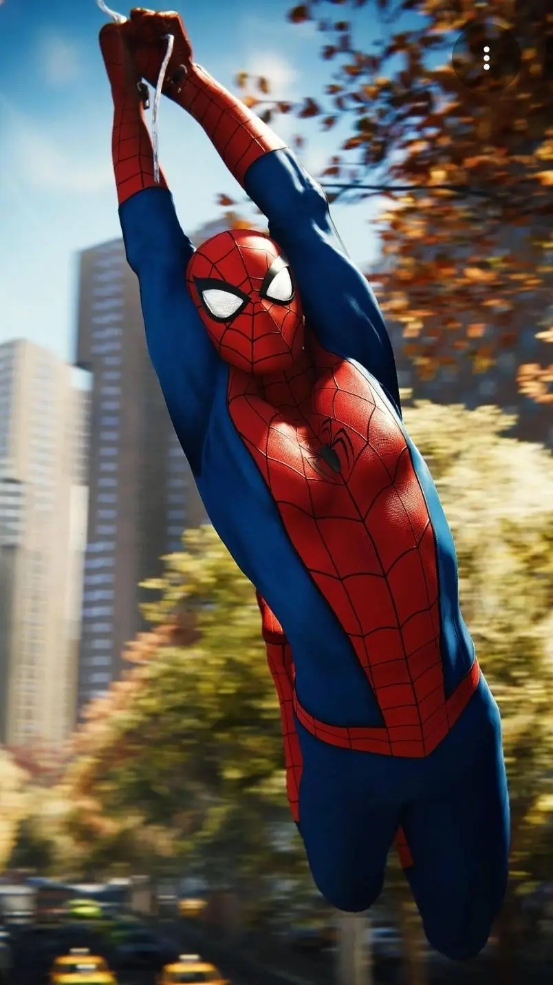 ai character: spider man ps4  background