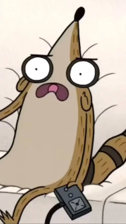 ai character: Rigby  background
