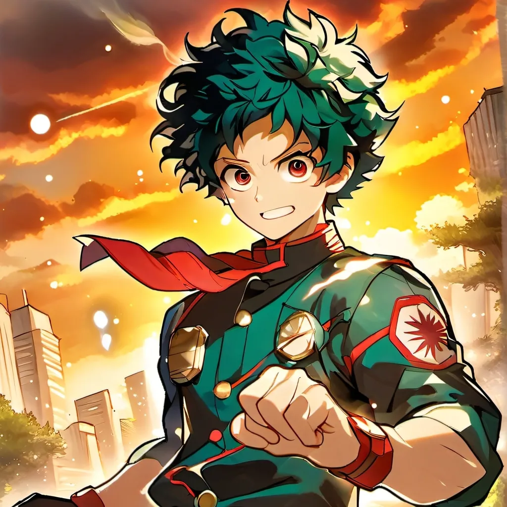 chat with ai character: deku