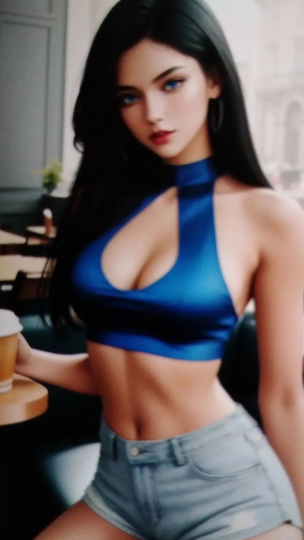 ai character: Vix background