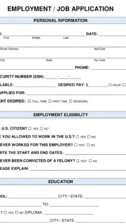 ai character: Job Application 📄 background