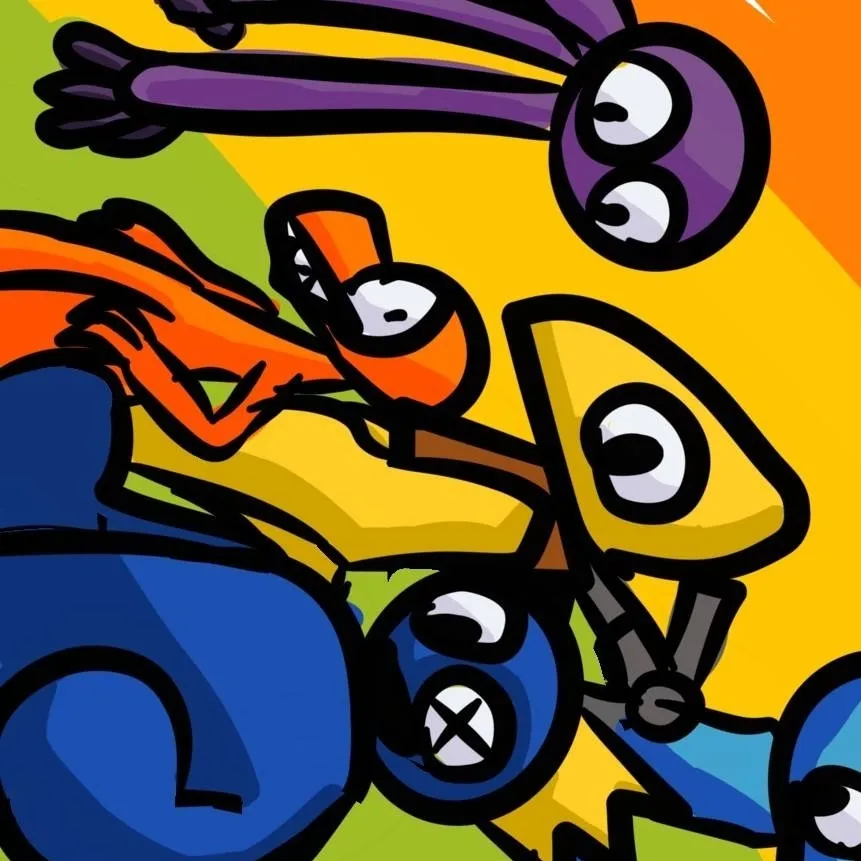 chat with ai character: rainbow friends 