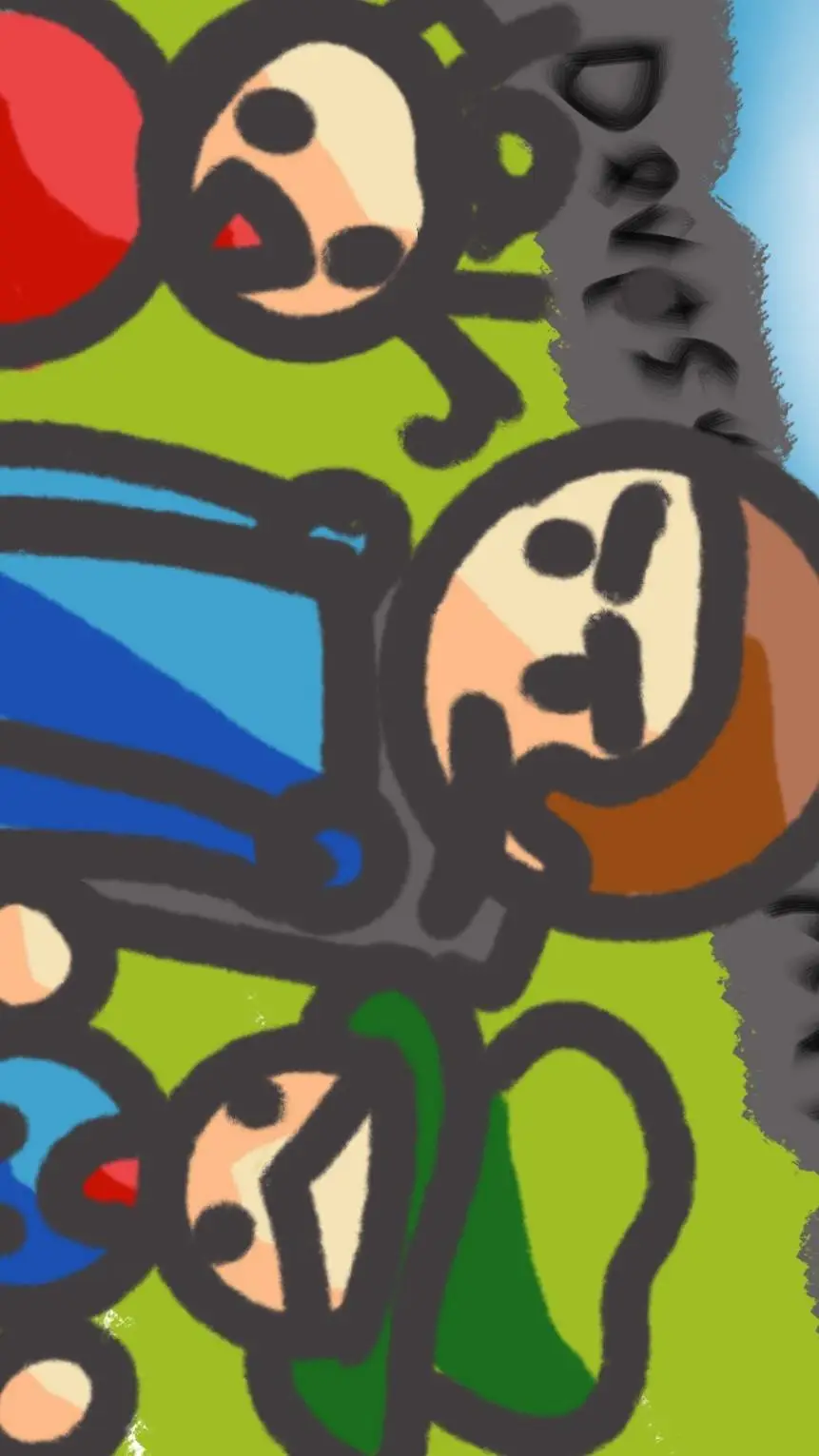 ai character: dave and bambi  background