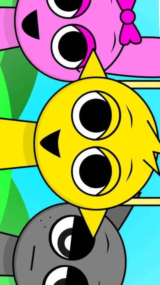 ai character: sprunki  background