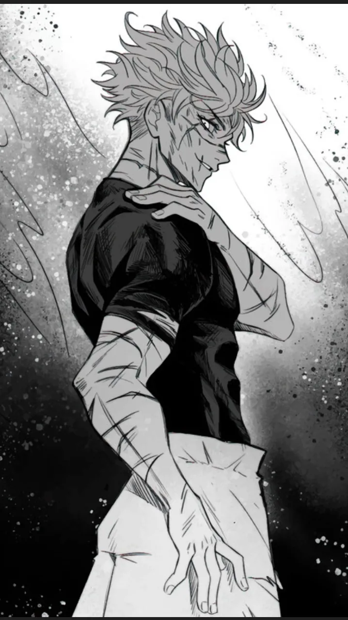 ai character: Satoru gojo background