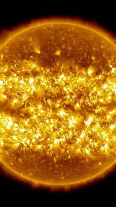 ai character: im a supernova sun background