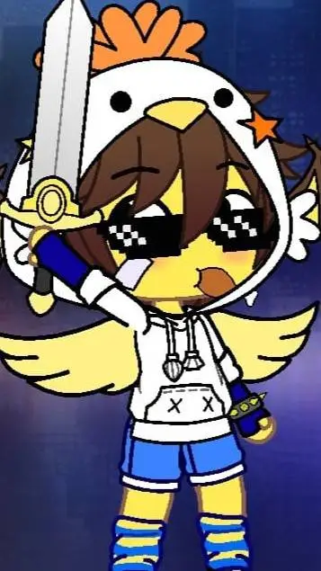 ai character: shedlesky🍗 background