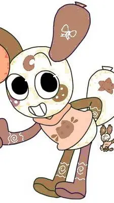 ai character: Looey mi Skin background