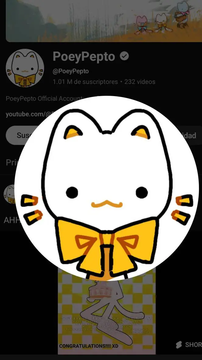 ai character: Poey pepto! background