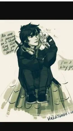 ai character: Nico Di Angelo background