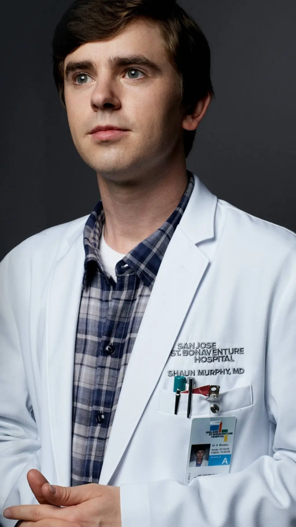 ai character: Dr. Shaun Murphy background