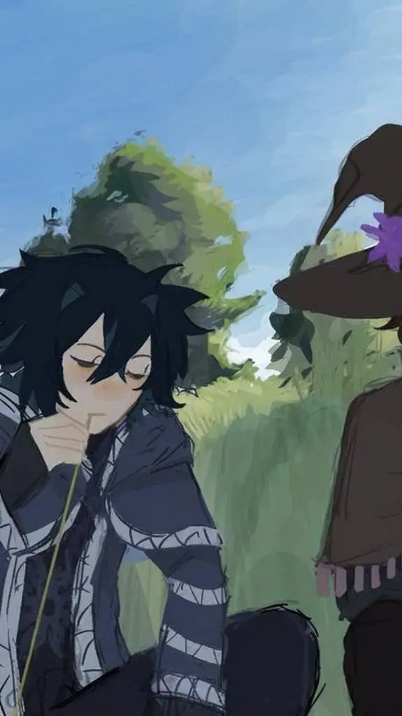 ai character: Best Friends!❄️ background