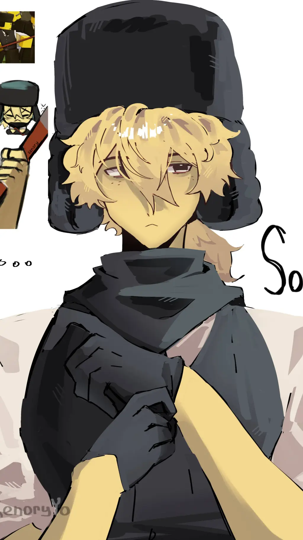 ai character: Soldier  background