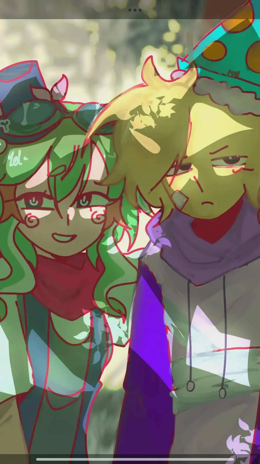 ai character: Mel & dude_dummy background