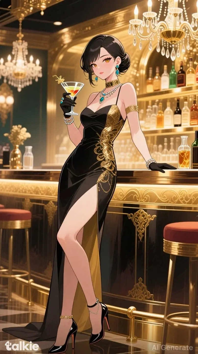 ai character: KAMILA  background