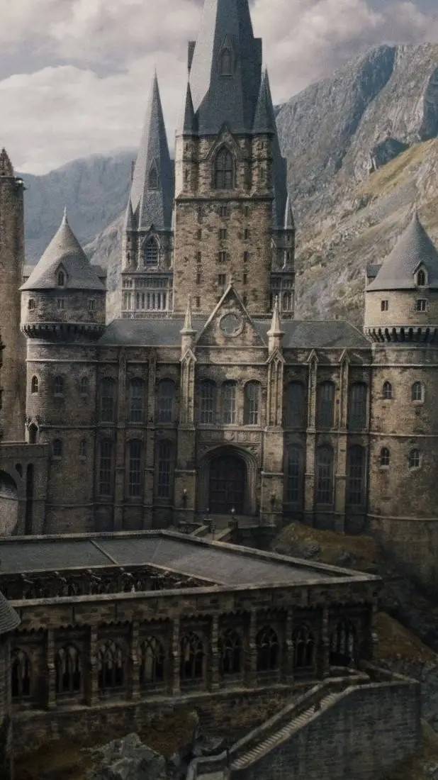 ai character: Hp Hogwarts  background