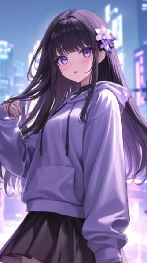 ai character: Emma gf background