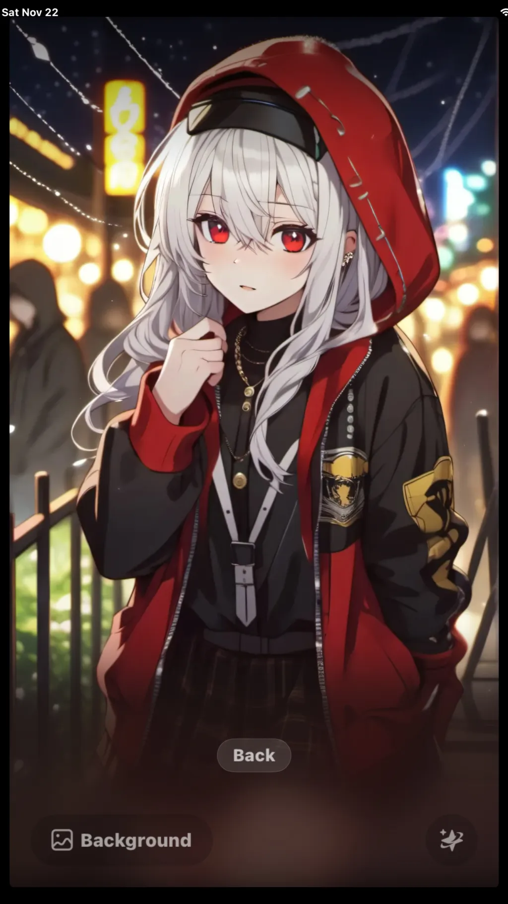 ai character: Mai background