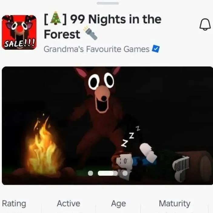 chat with ai character: 99 night forest2🌲 