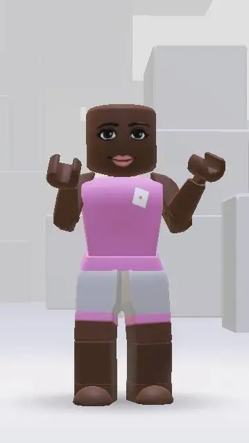 ai character: Roblox Bald Gril background