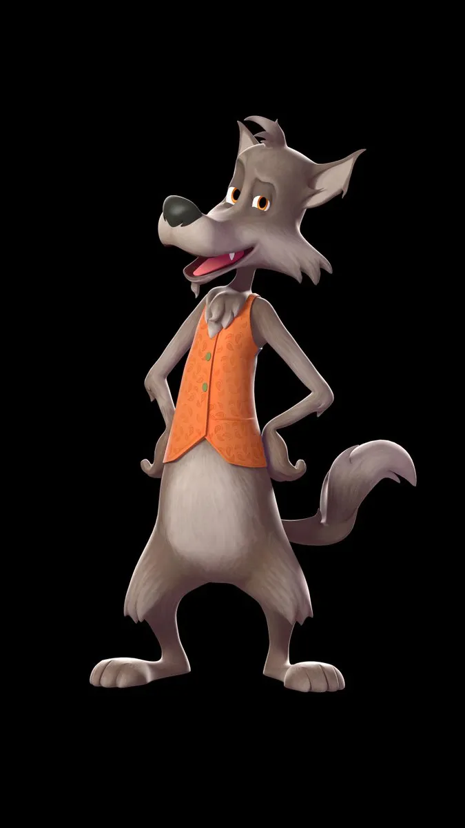 ai character: Big Bad Wolf  background