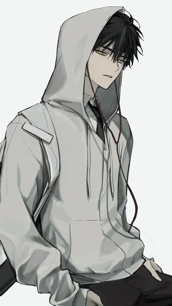 ai character: kaiden.🖤 background