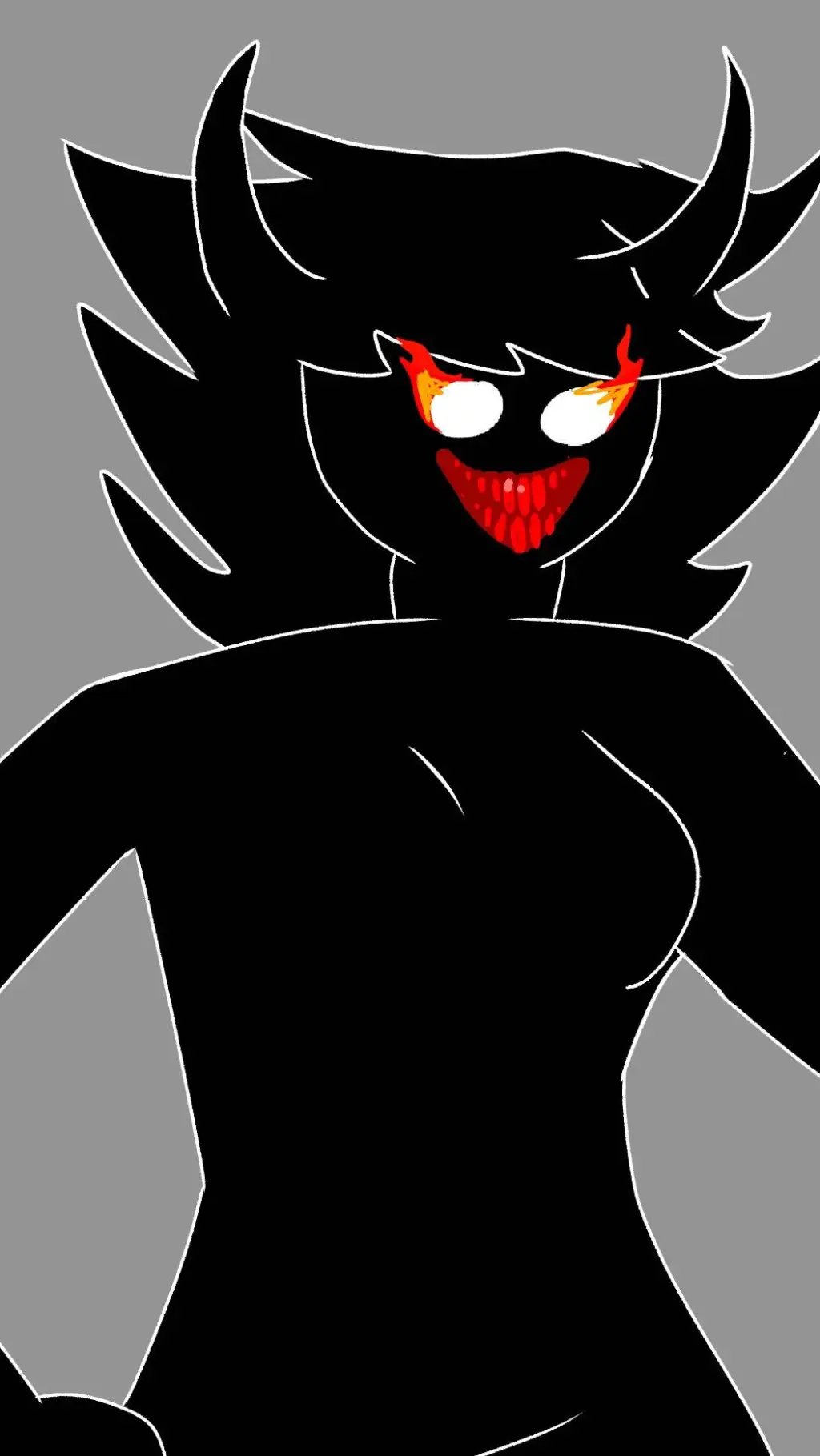 ai character: evil sexy background