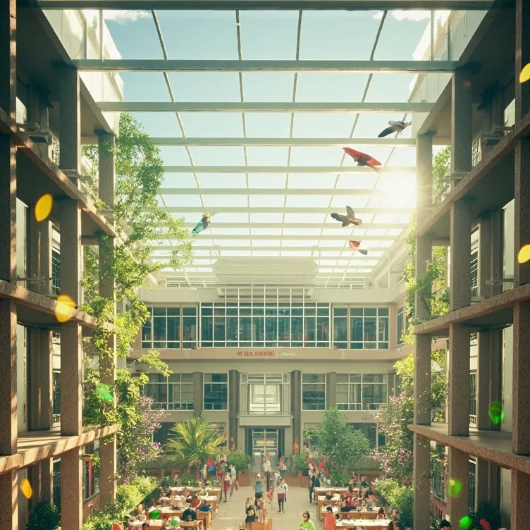 chat with ai character: School