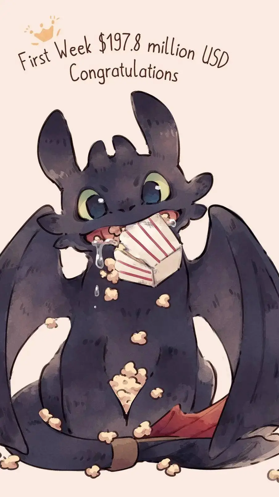 ai character: Hiccup&toothless! background